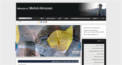 Desktop Screenshot of m-alirezaei.com